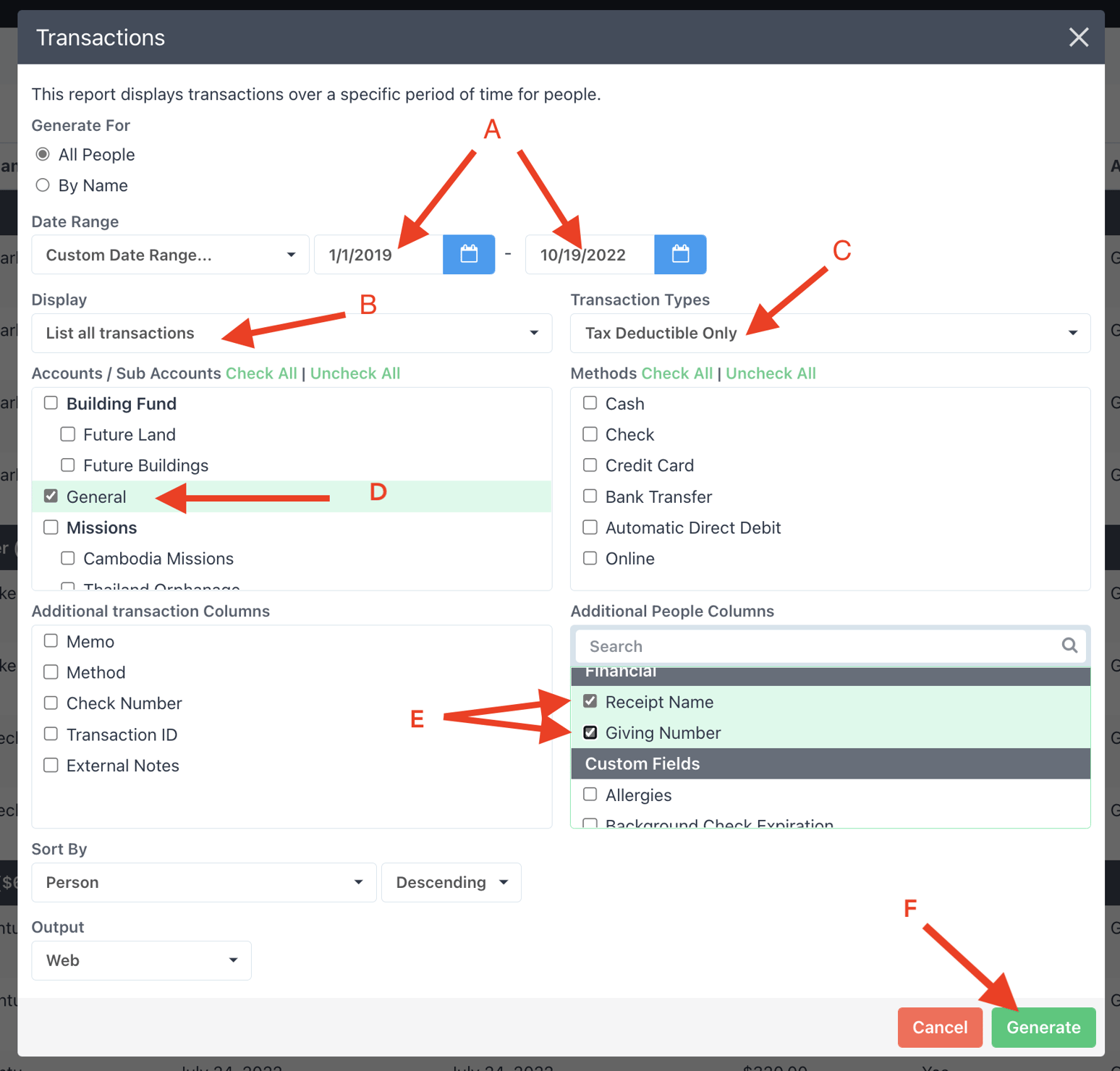 How to extract PULSE report and MOVE report data from Elvanto